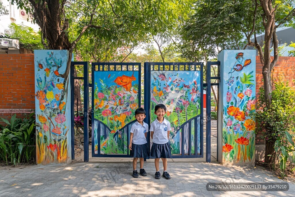 小学壁画