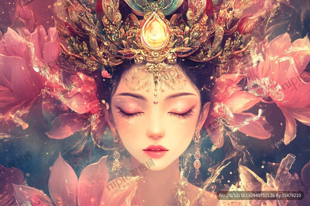 花旦插画