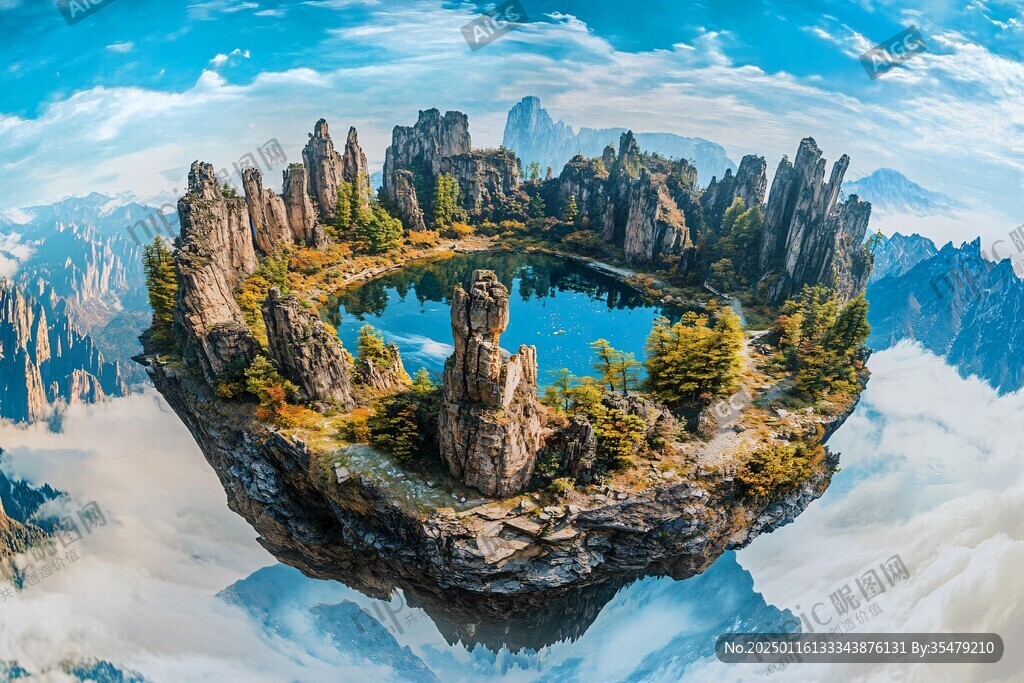 写实风景合成