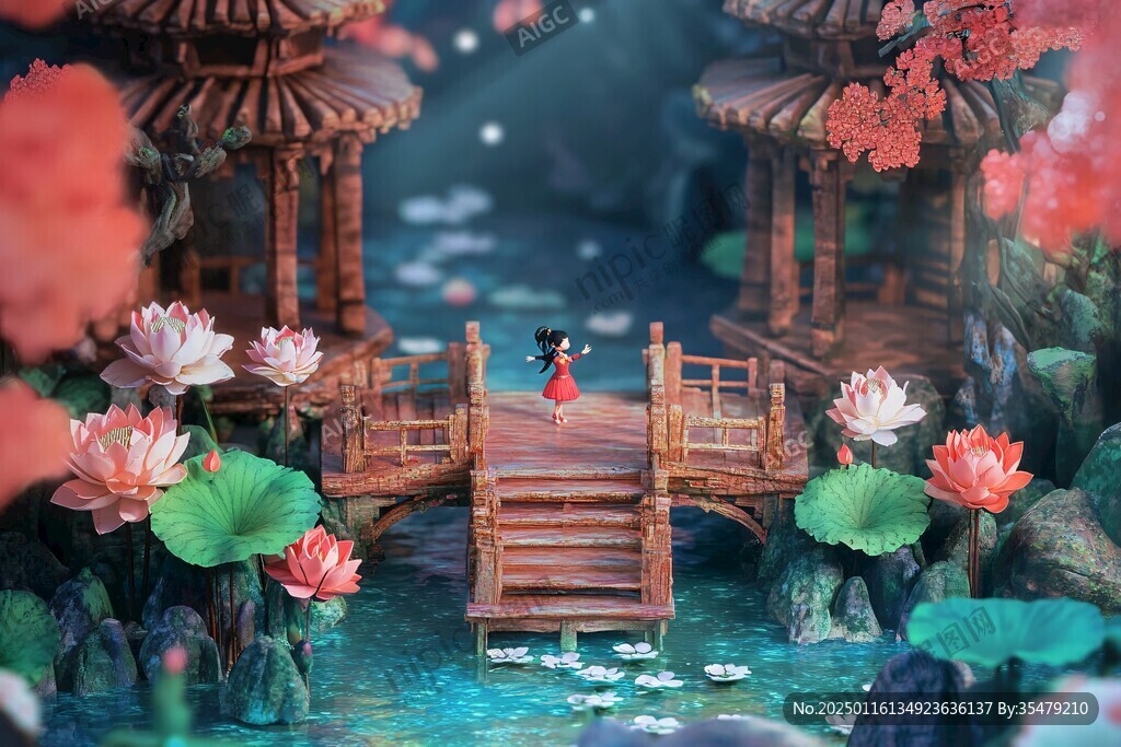 荷花节舞美