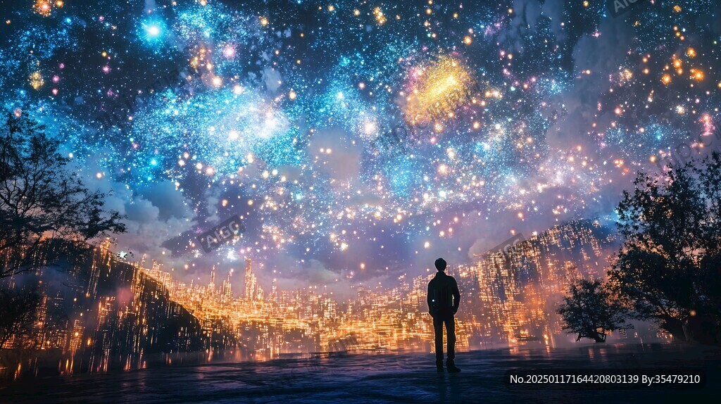 创意夜景合成