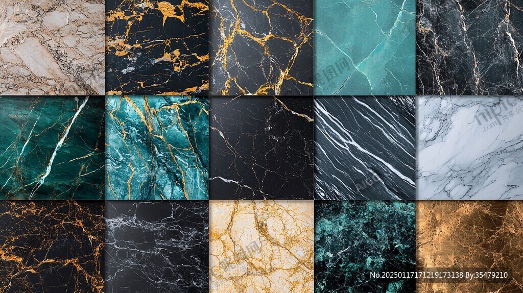 高级金色大理石