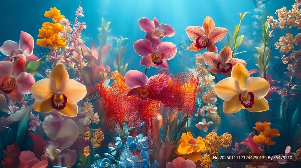 深海植被海洋生物