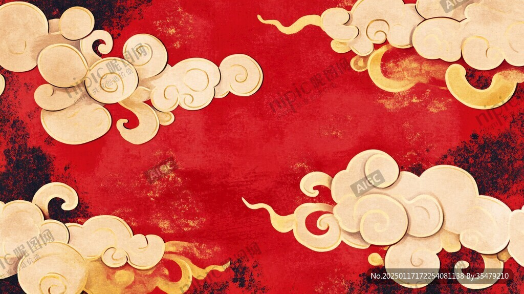 云纹插画