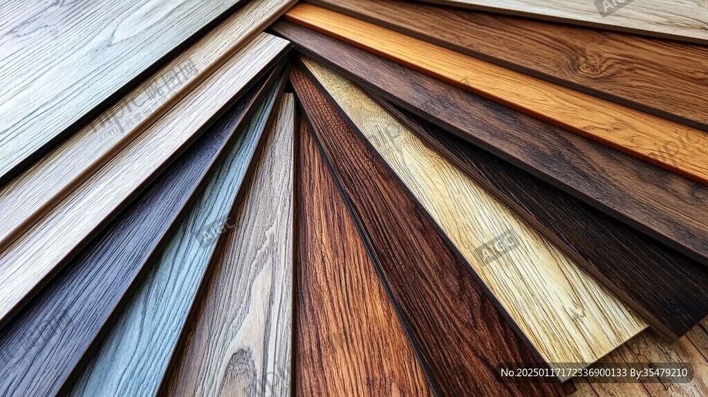 多种颜色木板木材