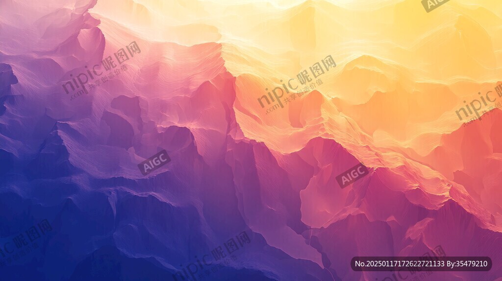 立体感酷炫渐变背景