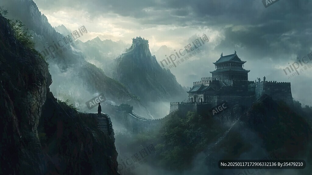 古风场景概念图