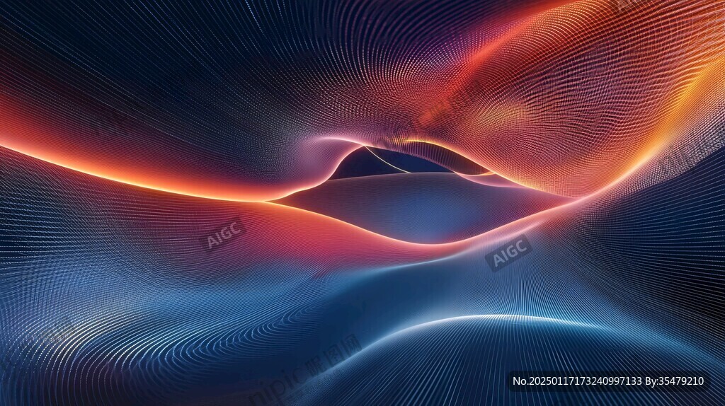 立体感酷炫渐变背景