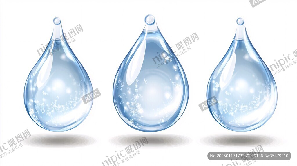 水滴模板下载