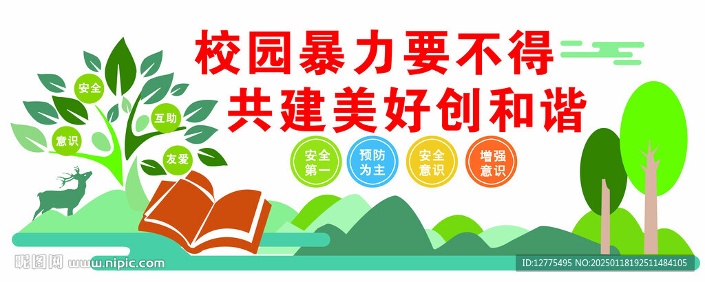校园暴力文化墙