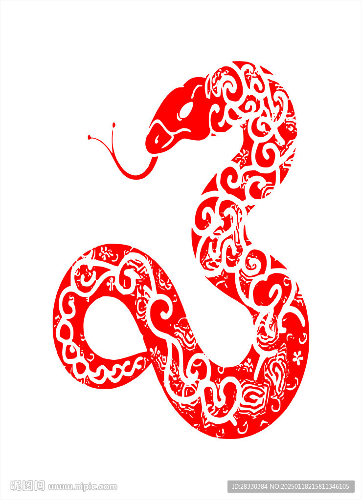 金蛇矢量素材