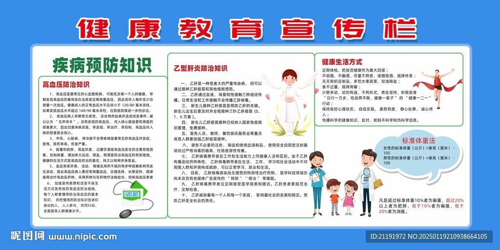健康教育宣传栏