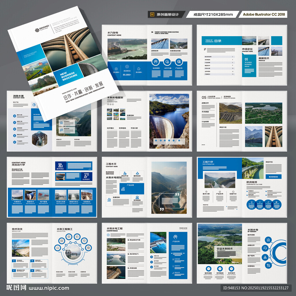 大坝宣传册 