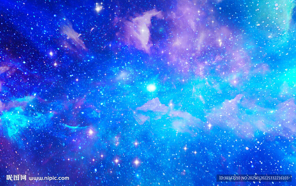 蓝色星空