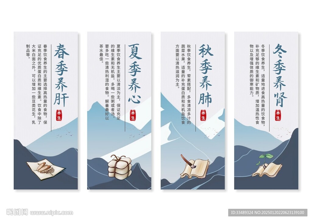 中医养生挂画