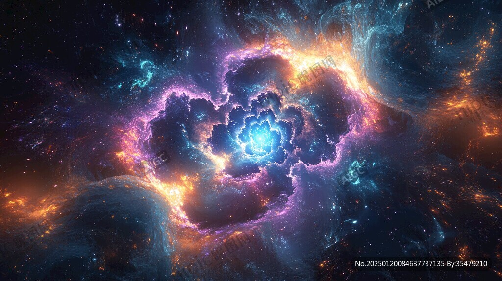 炫酷星云星光闪闪