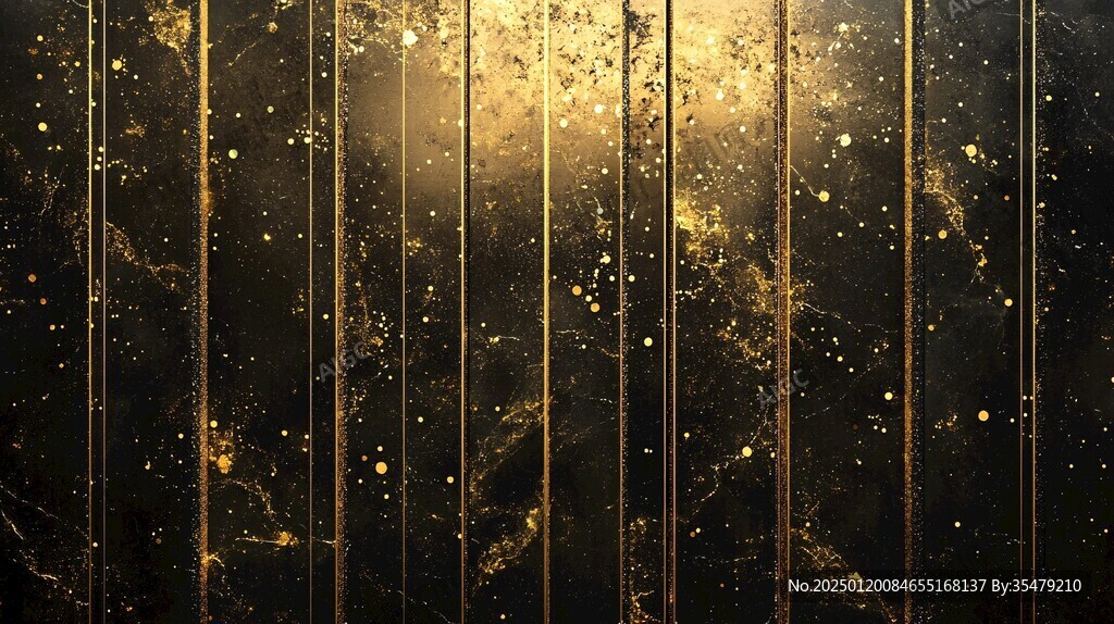 金色条纹大理石背景