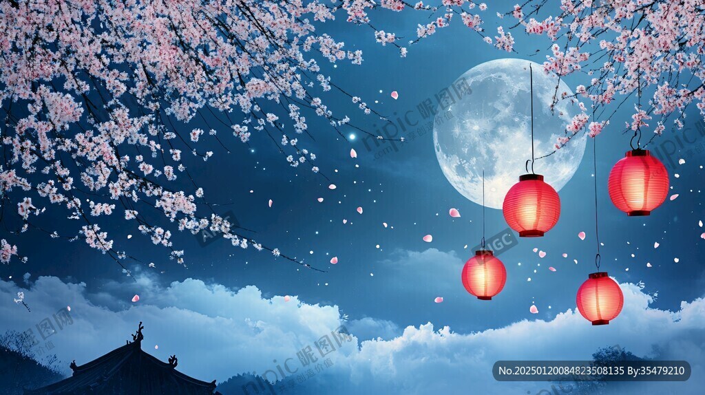 中秋唯美宽屏壁纸