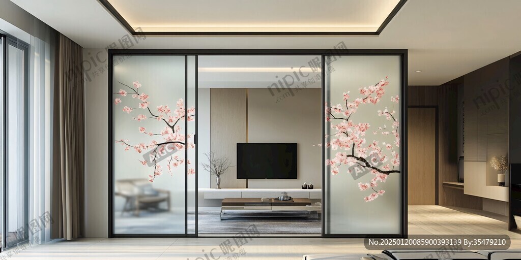 新中式桃花