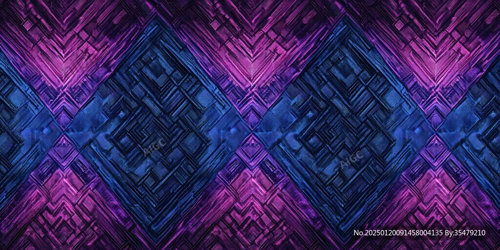 高级蓝紫几何背景
