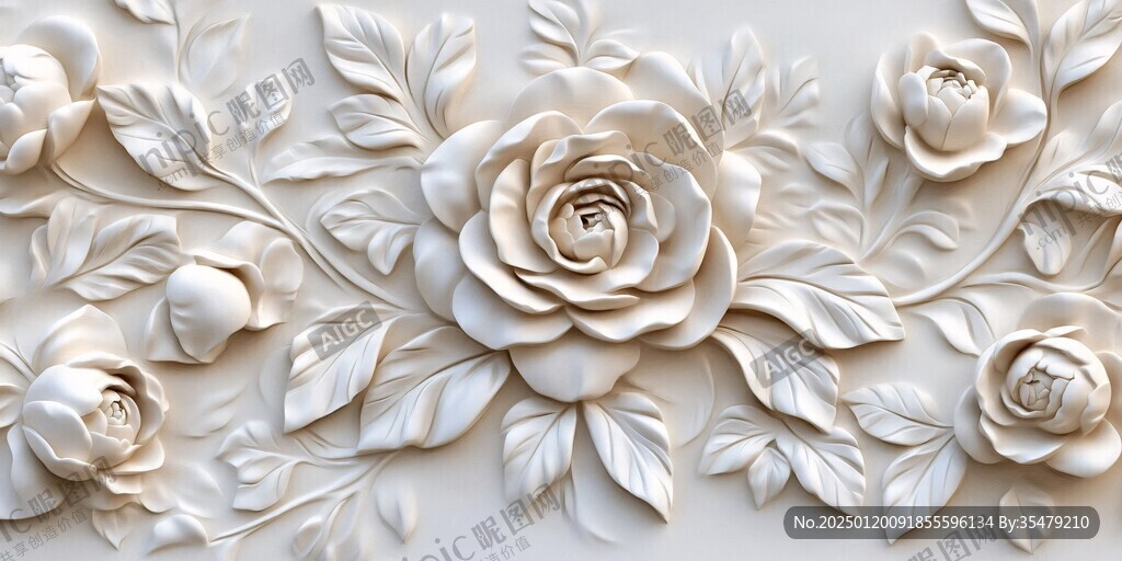 3d立体花壁纸