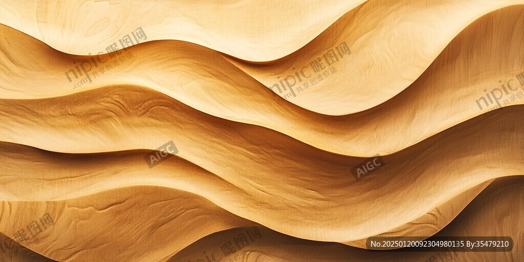 金色抽象流体纹理背景