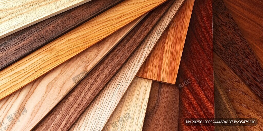 多种颜色木板木材