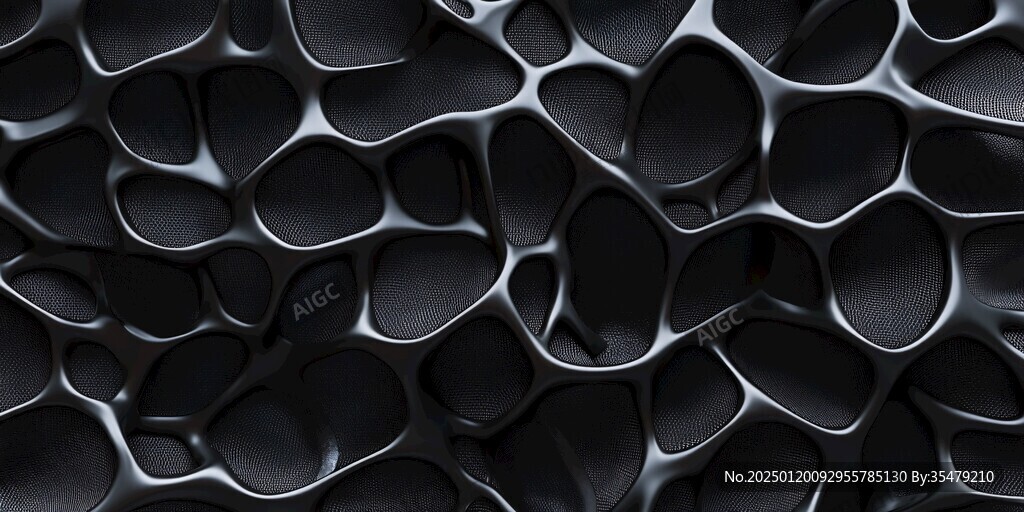 3d抽象连续凹凸肌理