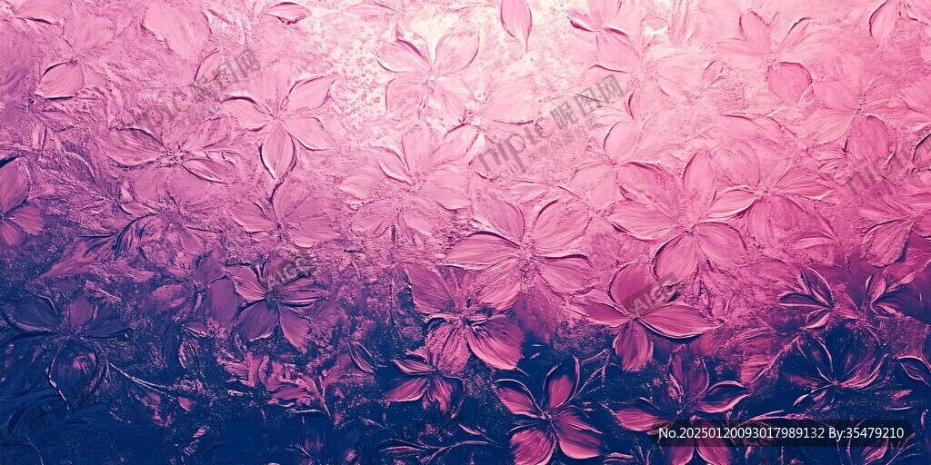 玻璃花纹紫色背景