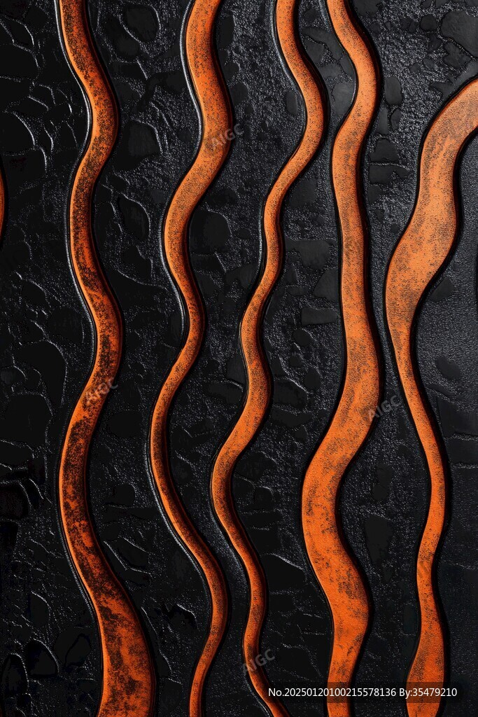 3d抽象连续凹凸肌理