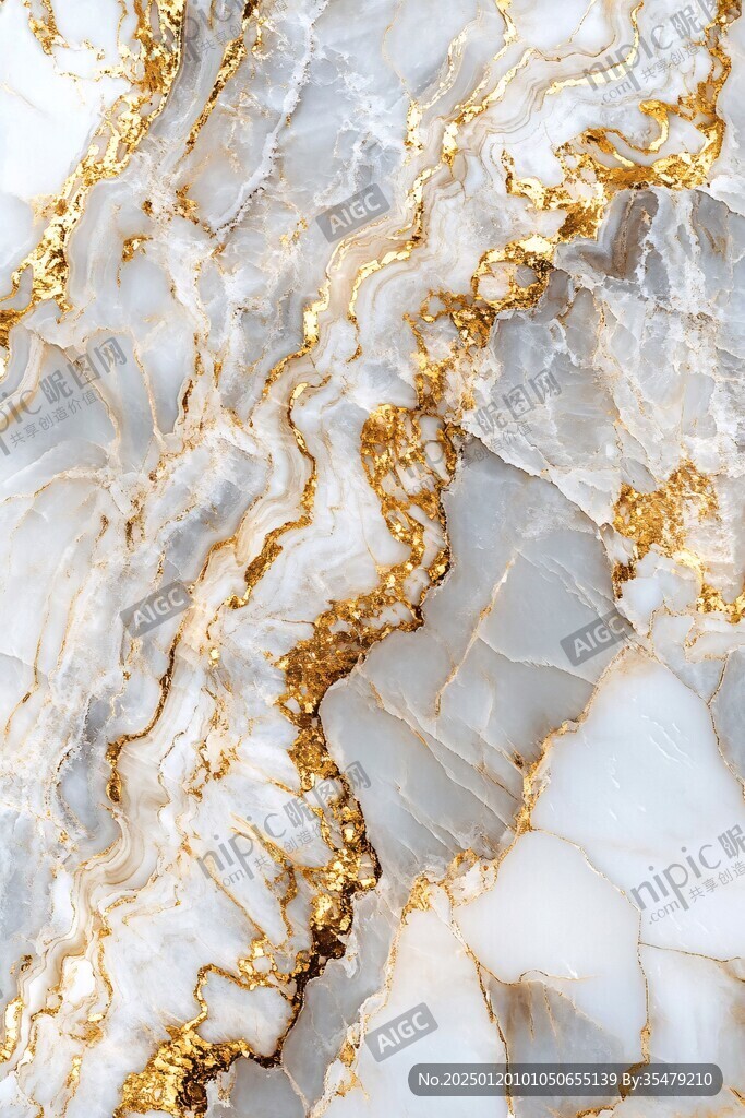 流体大理石金色素材
