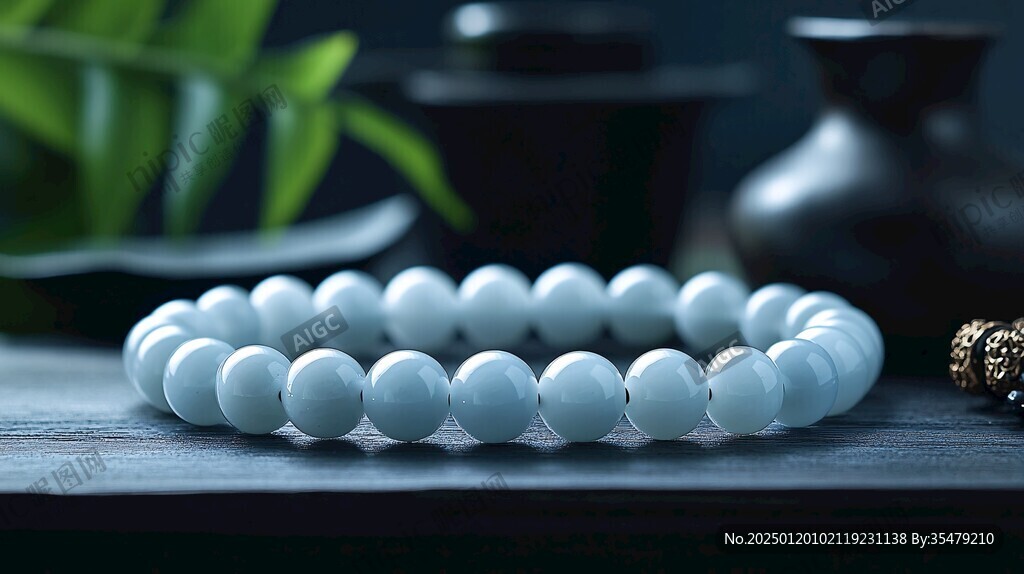 高清翡翠手链场景图