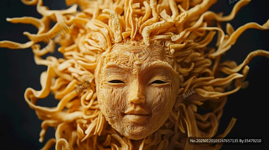 面条雕塑