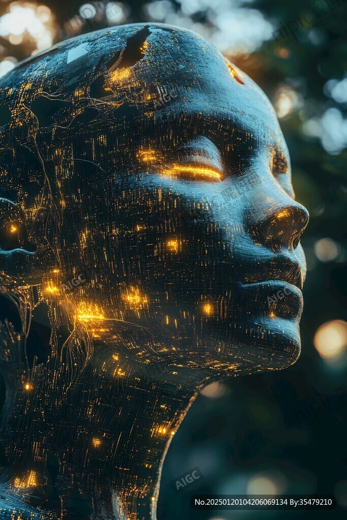 人工智能科幻背景