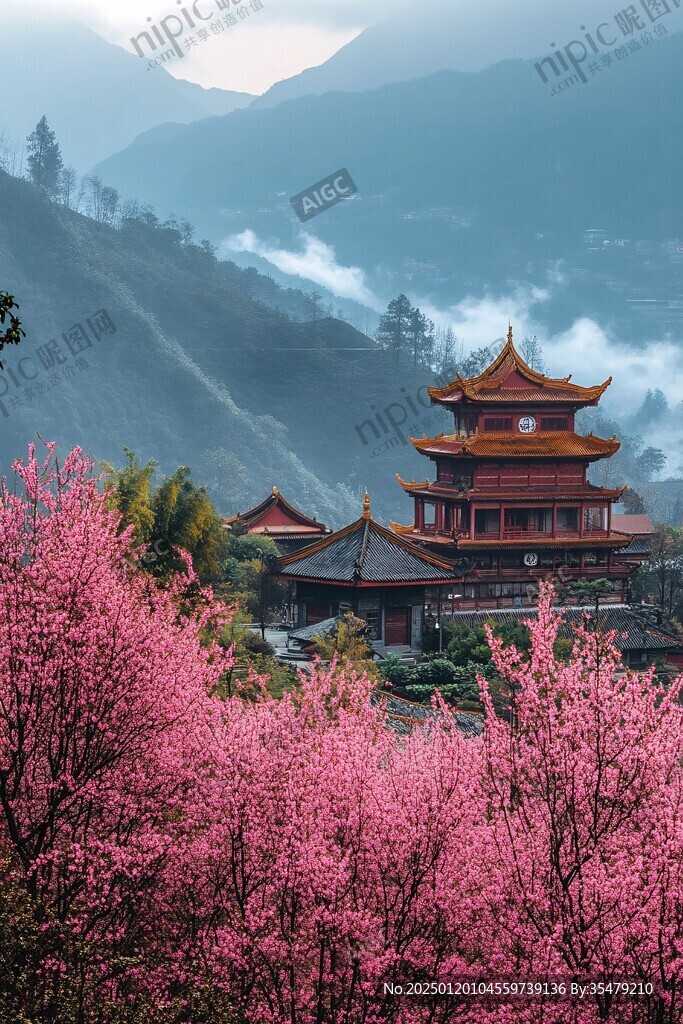 桃花楼阁