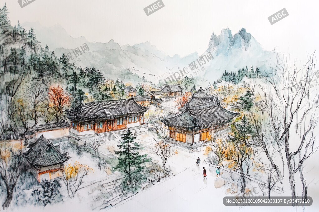 首尔手绘