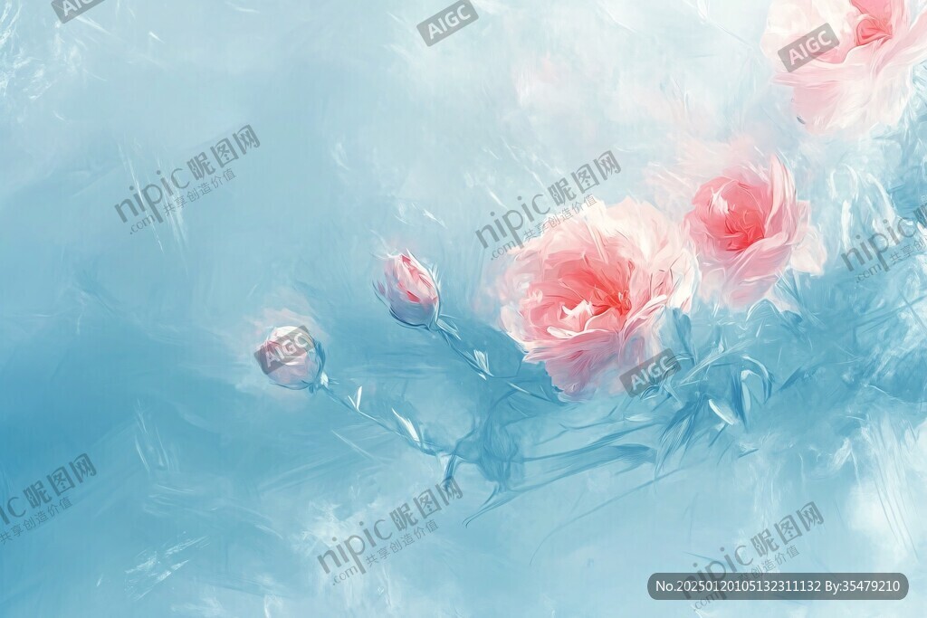 春日绚丽炫丽温柔玫瑰