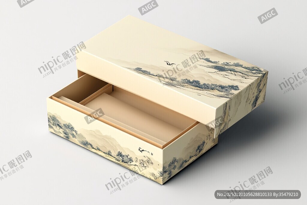 凤凰图礼盒设计