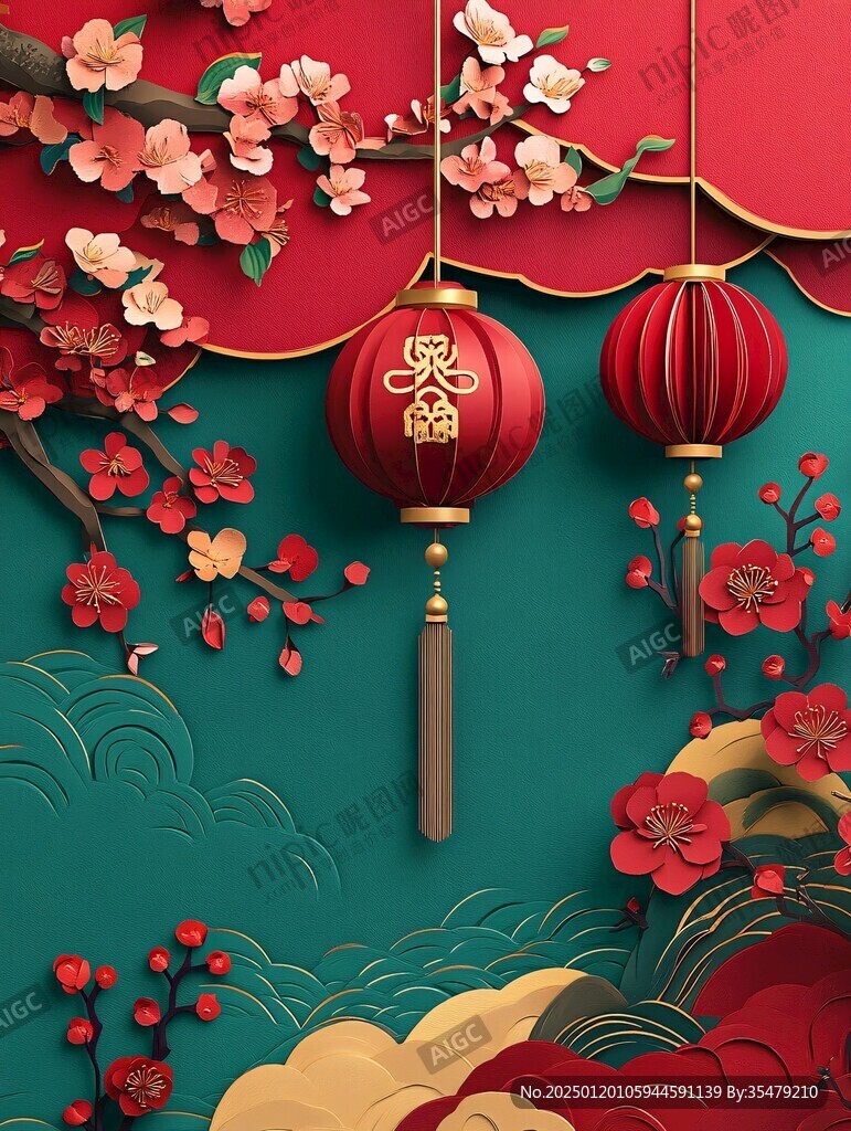 春节3d设计