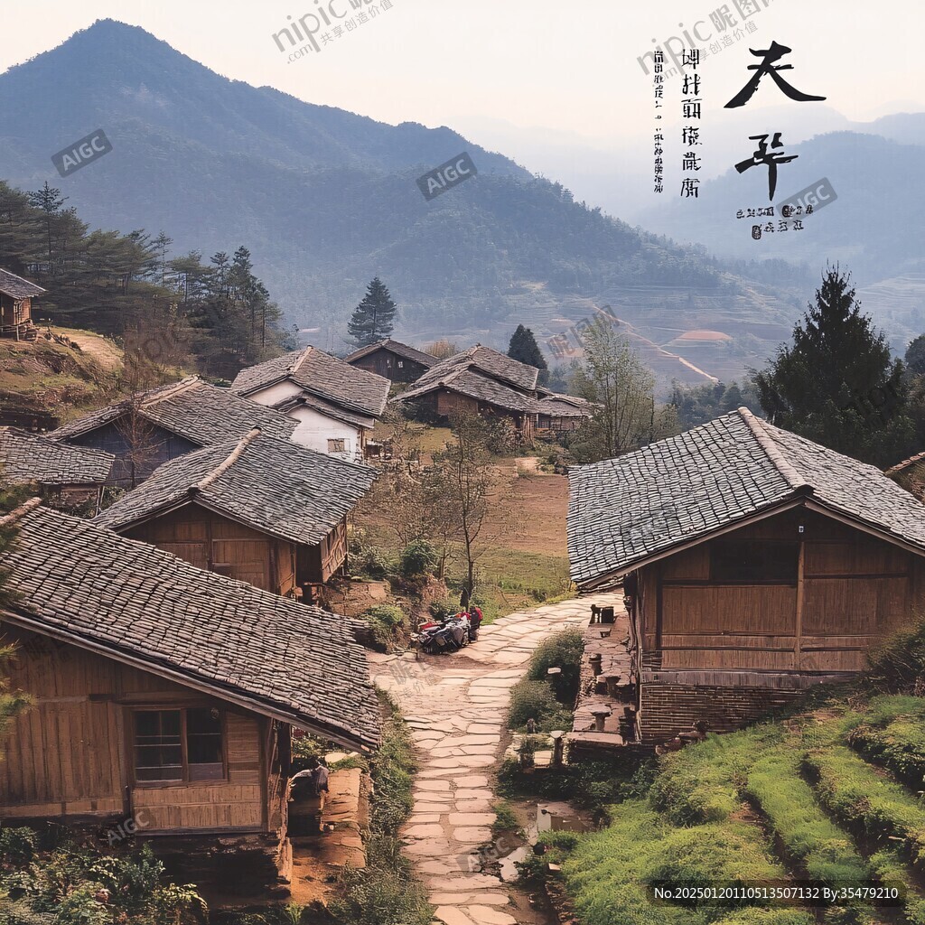 广西龙胜村寨