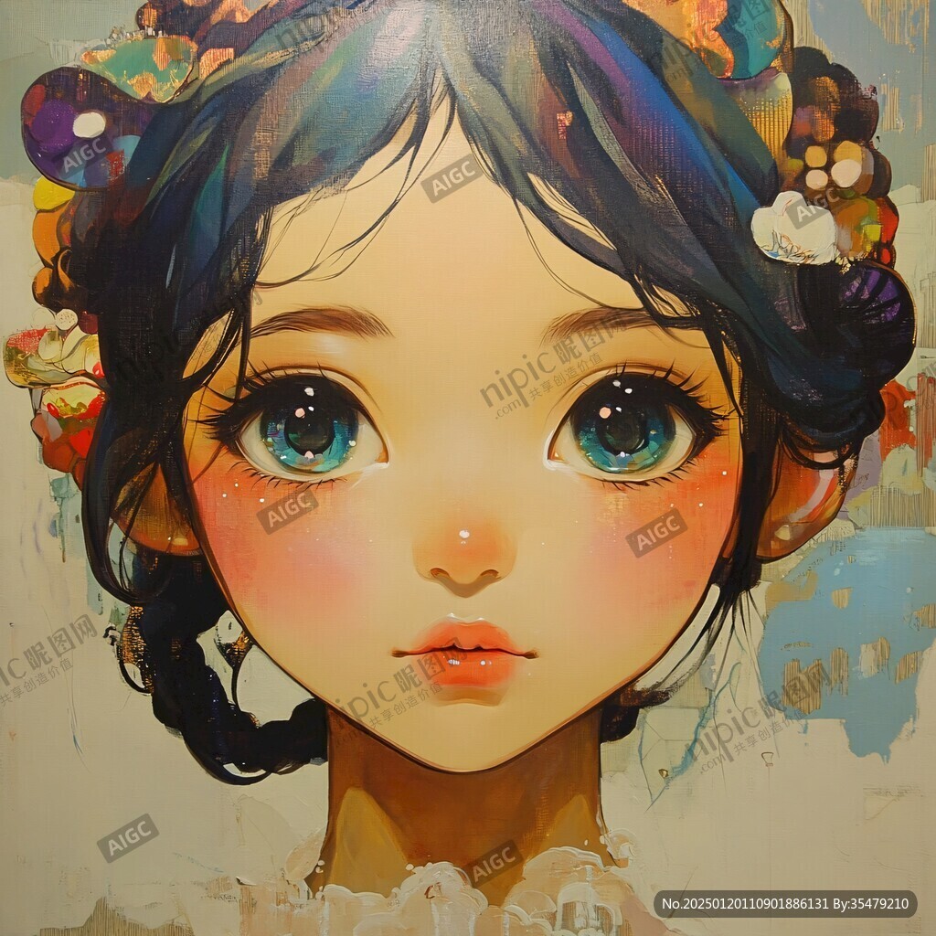 黏土头像