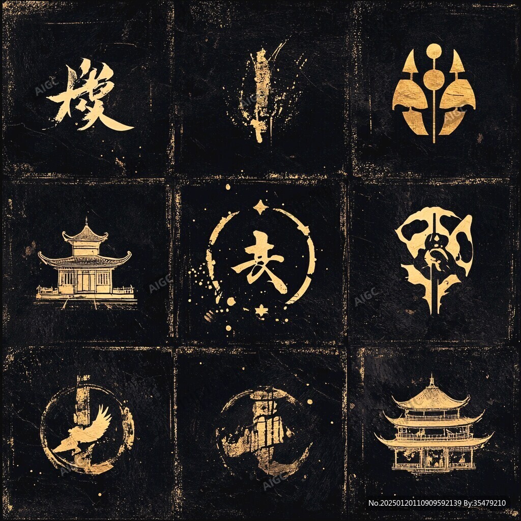 古装武侠标志