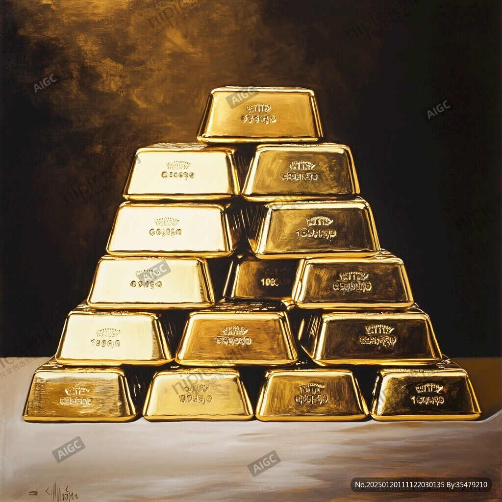 金色的金字塔