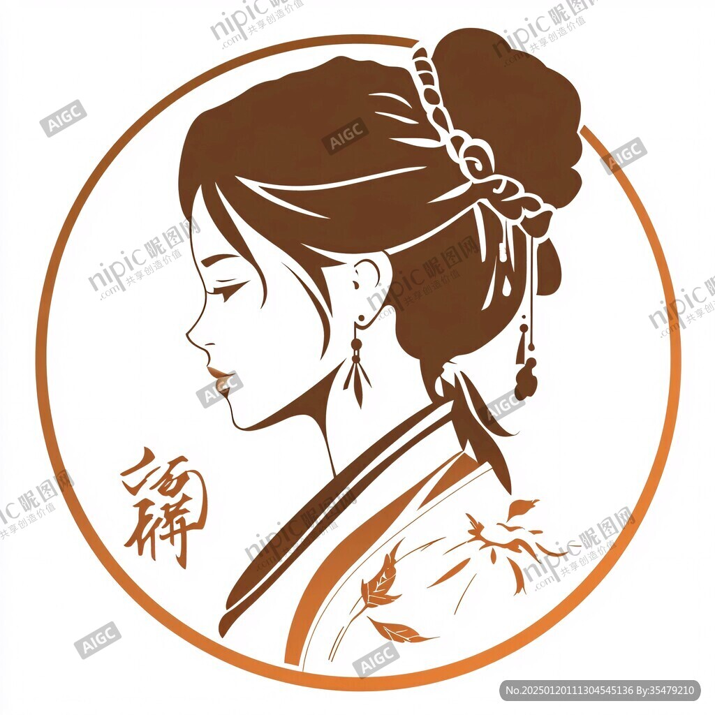 汉服店logo