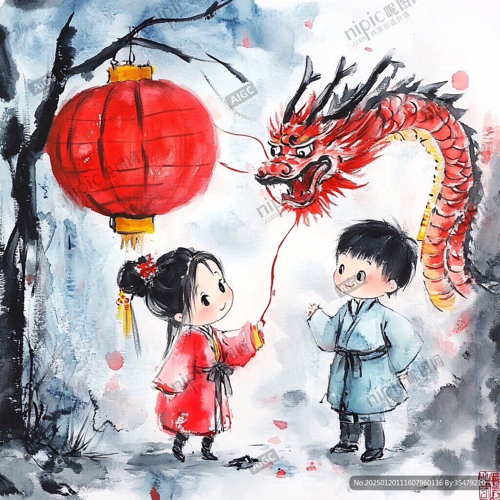 龙年小朋友