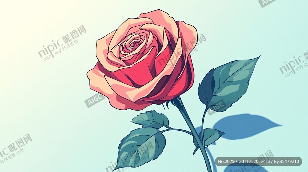 鼠绘玫瑰
