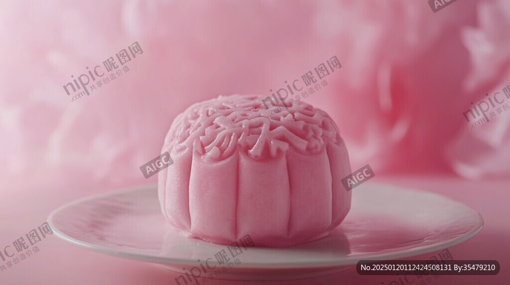 水蜜桃味的月饼