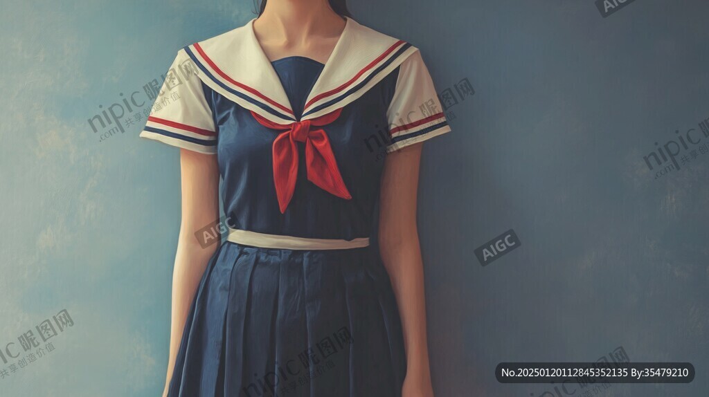 水手服领