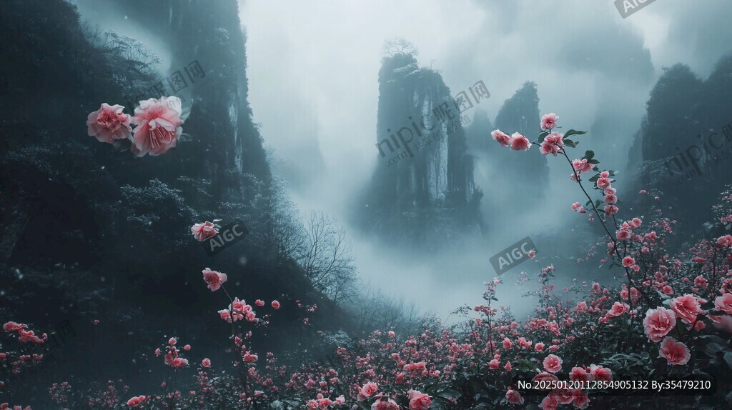 缥缈的桃花