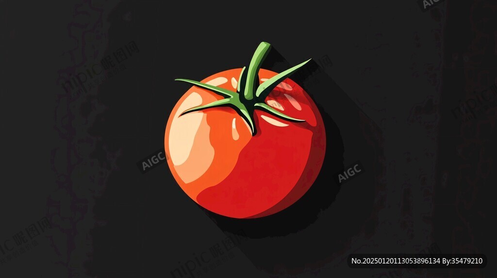 番茄插画设计